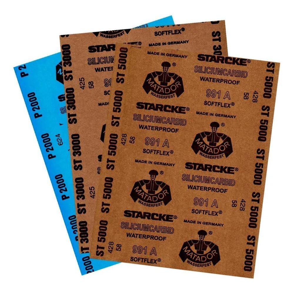 2X Kit Lixas Para Polimento Automotivo 5000