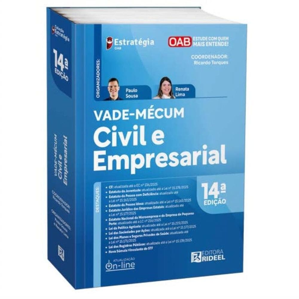Vade-mécum Civil e Empresarial - 2ª fase da OAB   EXAME 45