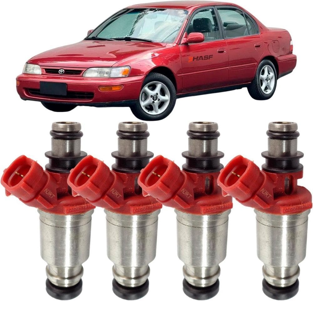 Kit 4 Bico Injetor Corolla 1.8