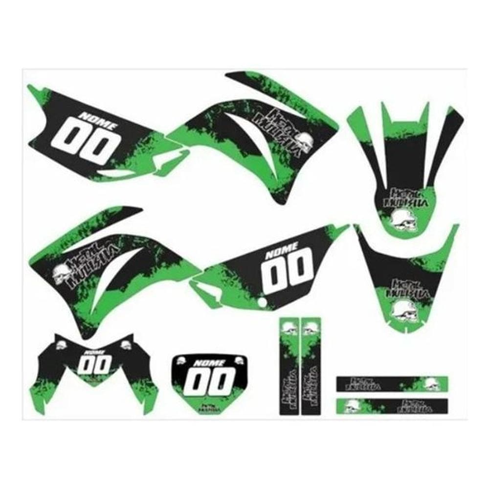 Adesivos Trilha Compatível Xtz 250 20Mm Metal Mulisha Lm121