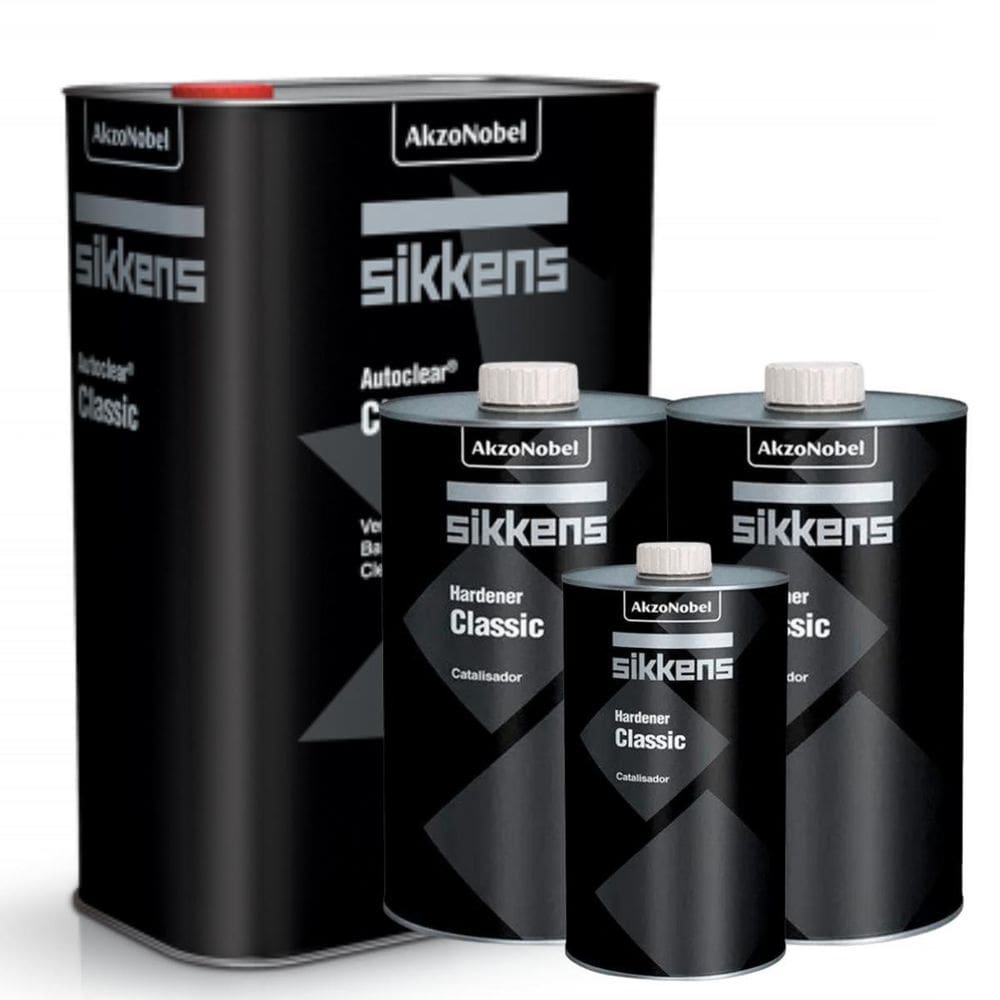 Verniz Autoclear Classic + Catalisador Classic 7,5L Sikkens