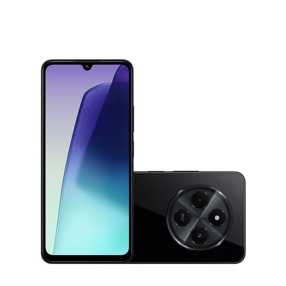 Smartphone Xiaomi Redmi 14C 4+4GB Ram + 128GB, Preto