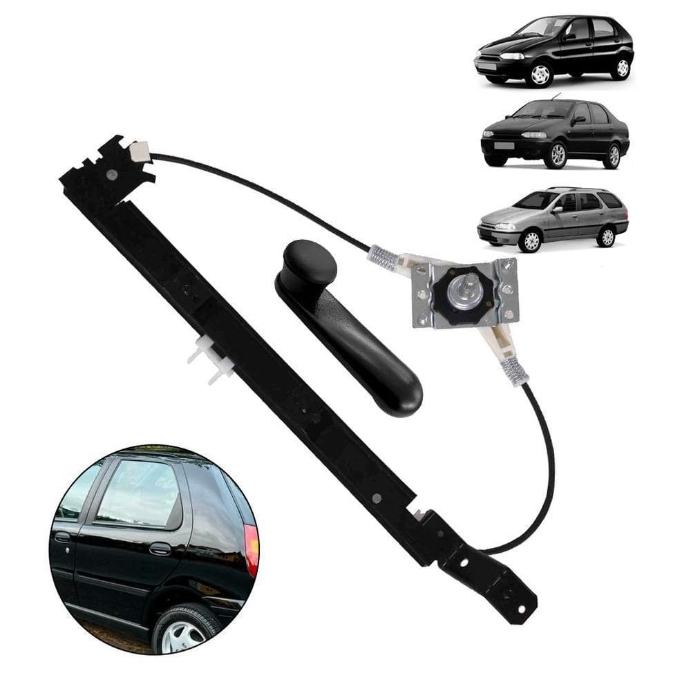 Maquina Vidro E Manivela Palio Siena 4 Portas Tras Esquerda