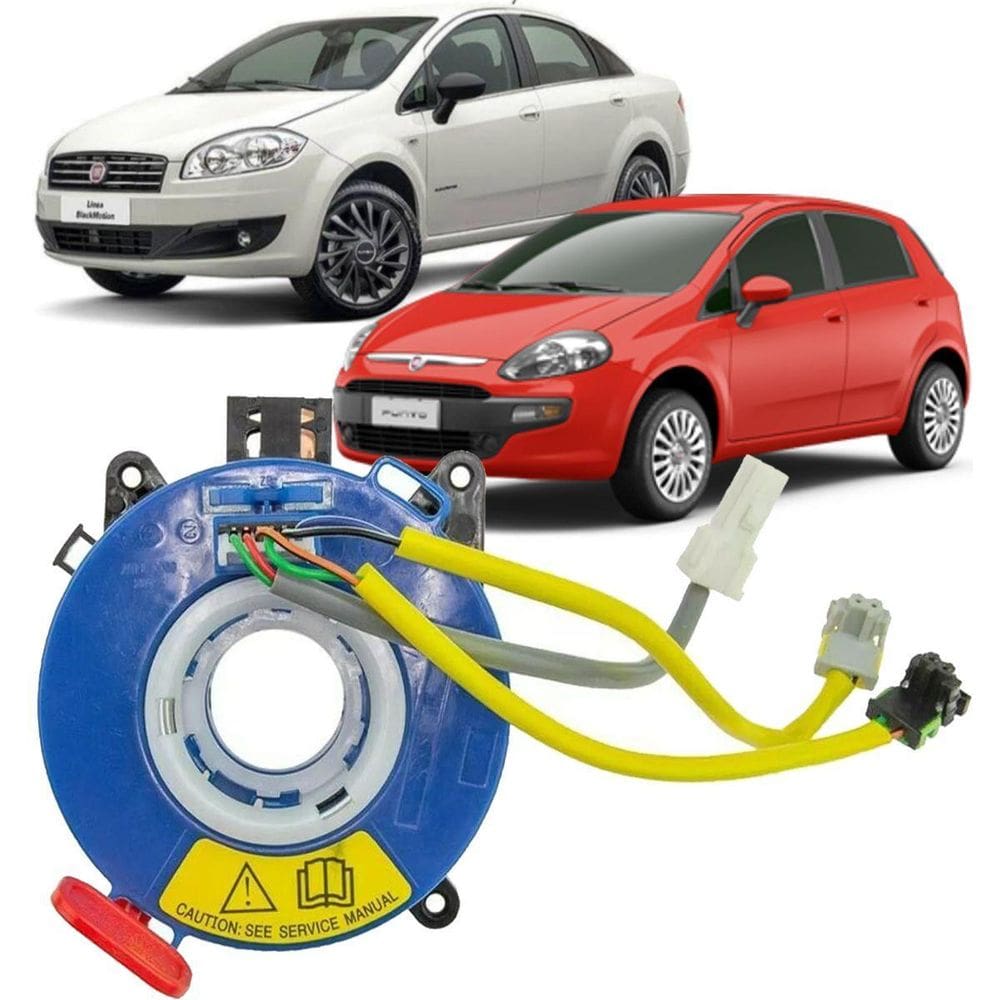 Cinta Hard Disk Airbag Doblo Punto Linea Com Som No Volante