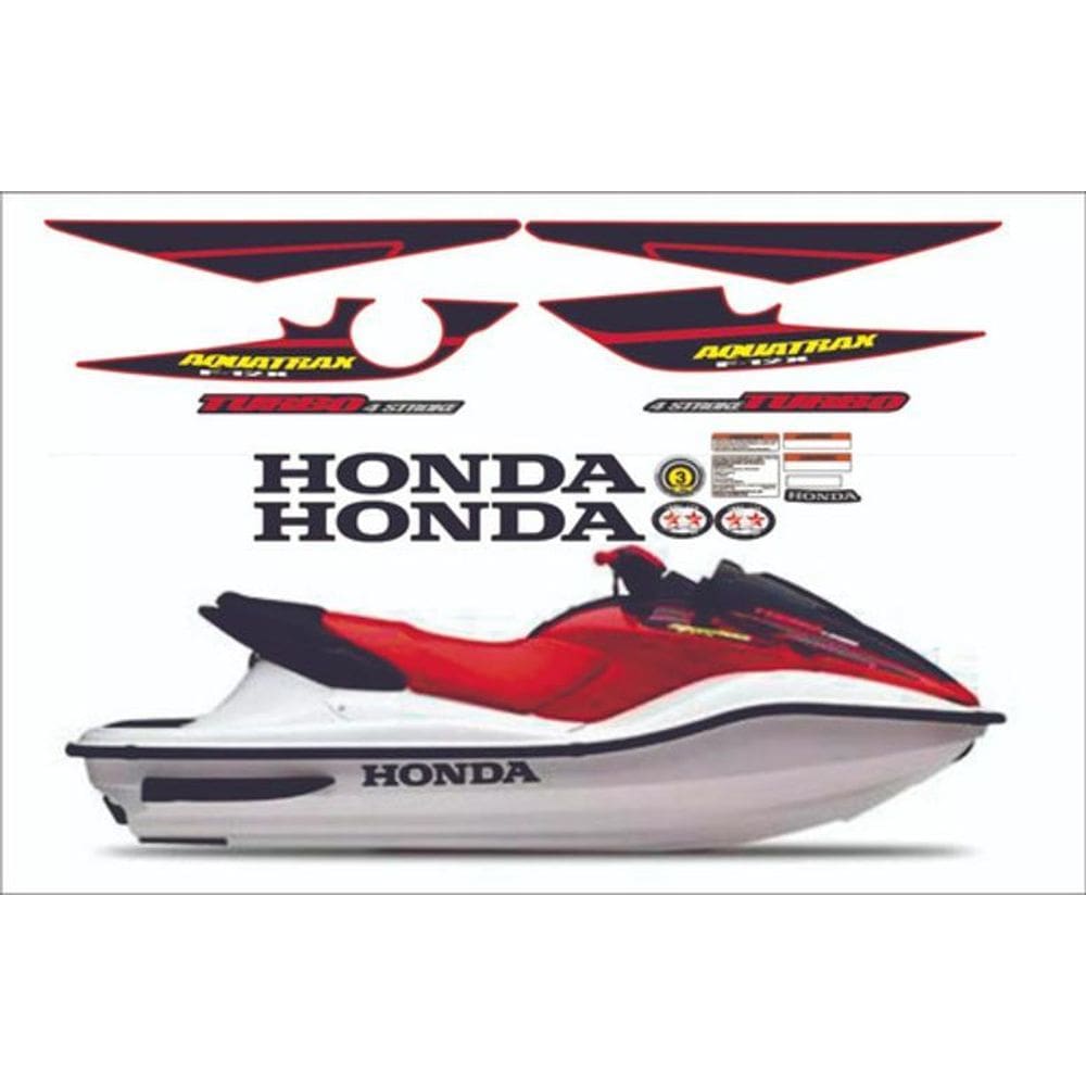 Kit De Adesivos Honda Aquatrax F-