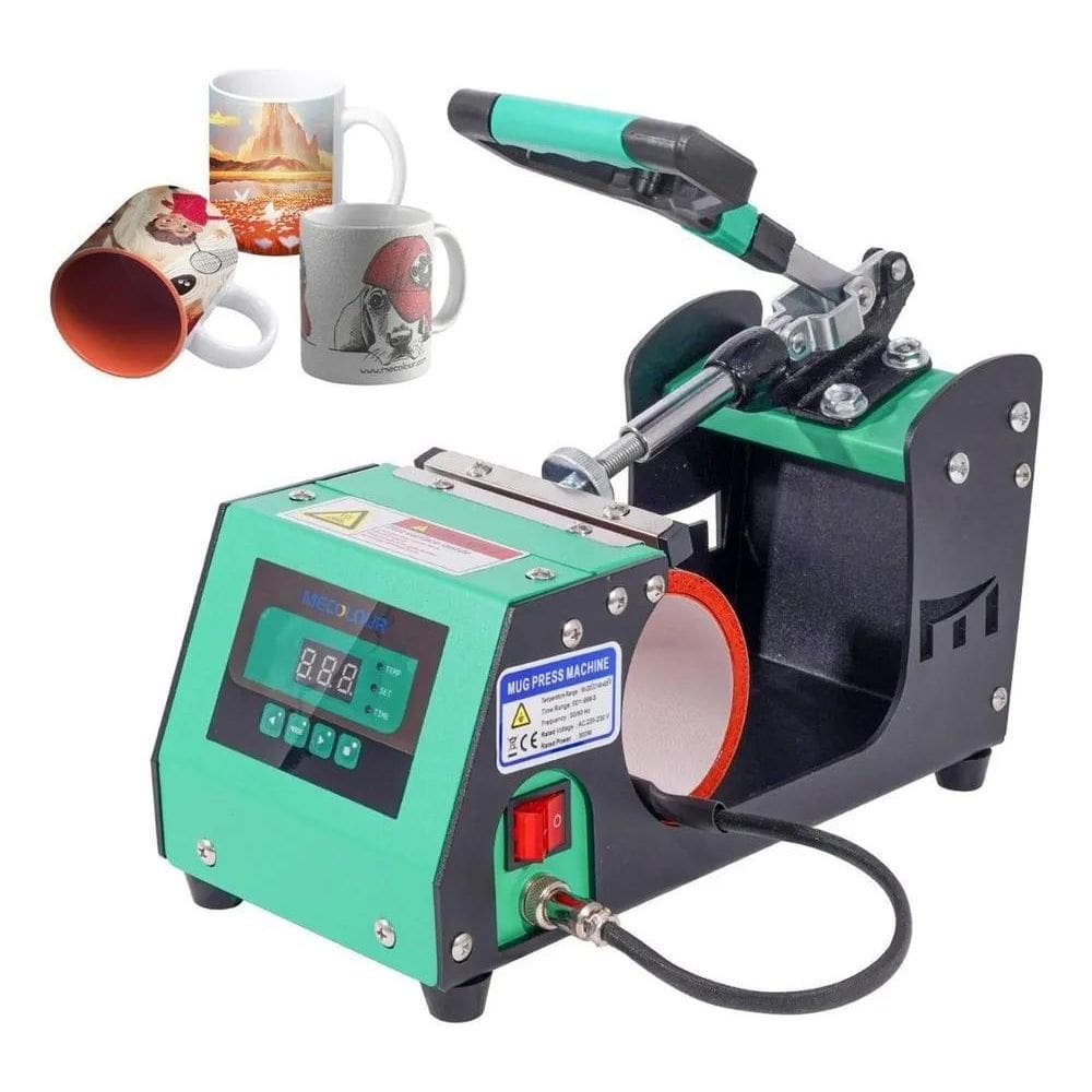 2X Mecolour Atualizar Prensa Térmica Canecas 11Oz Sublimador