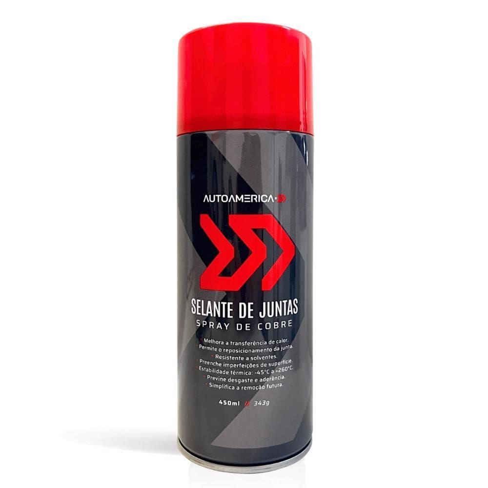 Selante Spray De Cobre Para Juntas Autoamerica - 450Ml