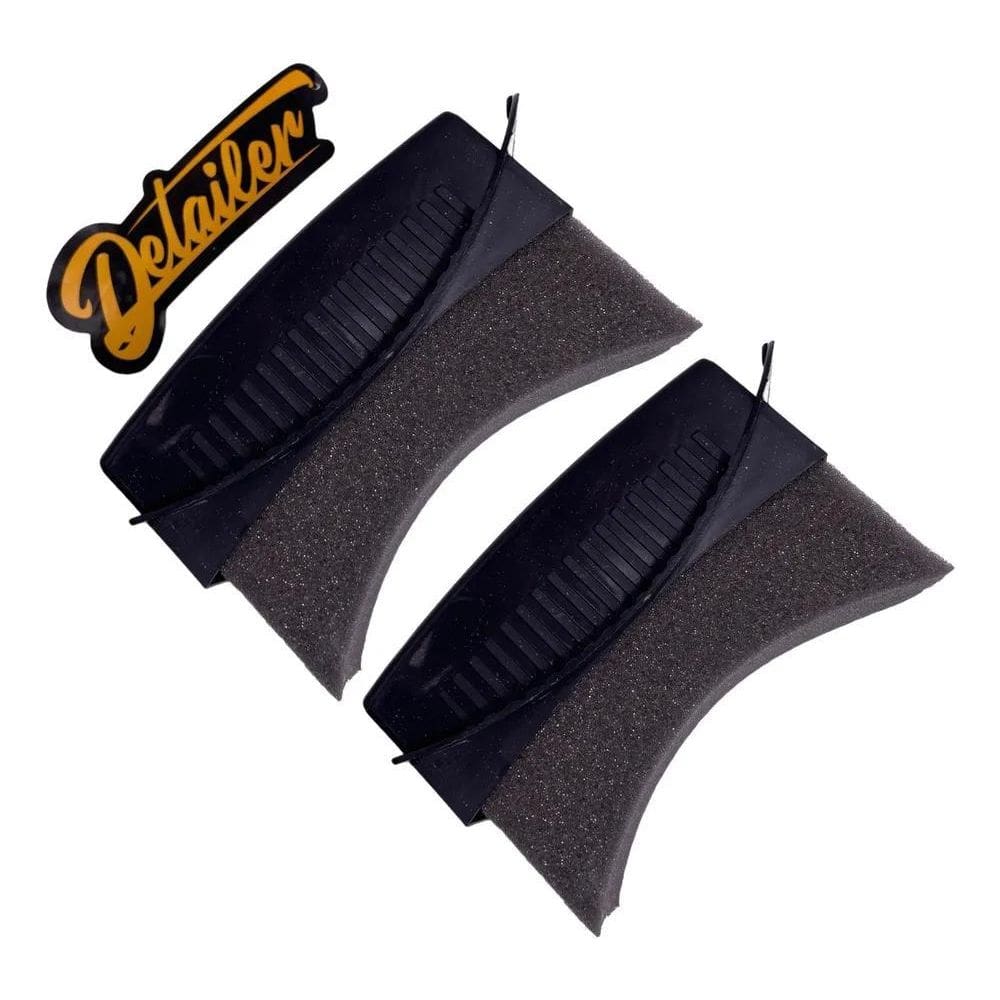 2X Kit 2 Aplicador De Pneu Pretinho Selante Para Pneus Detai