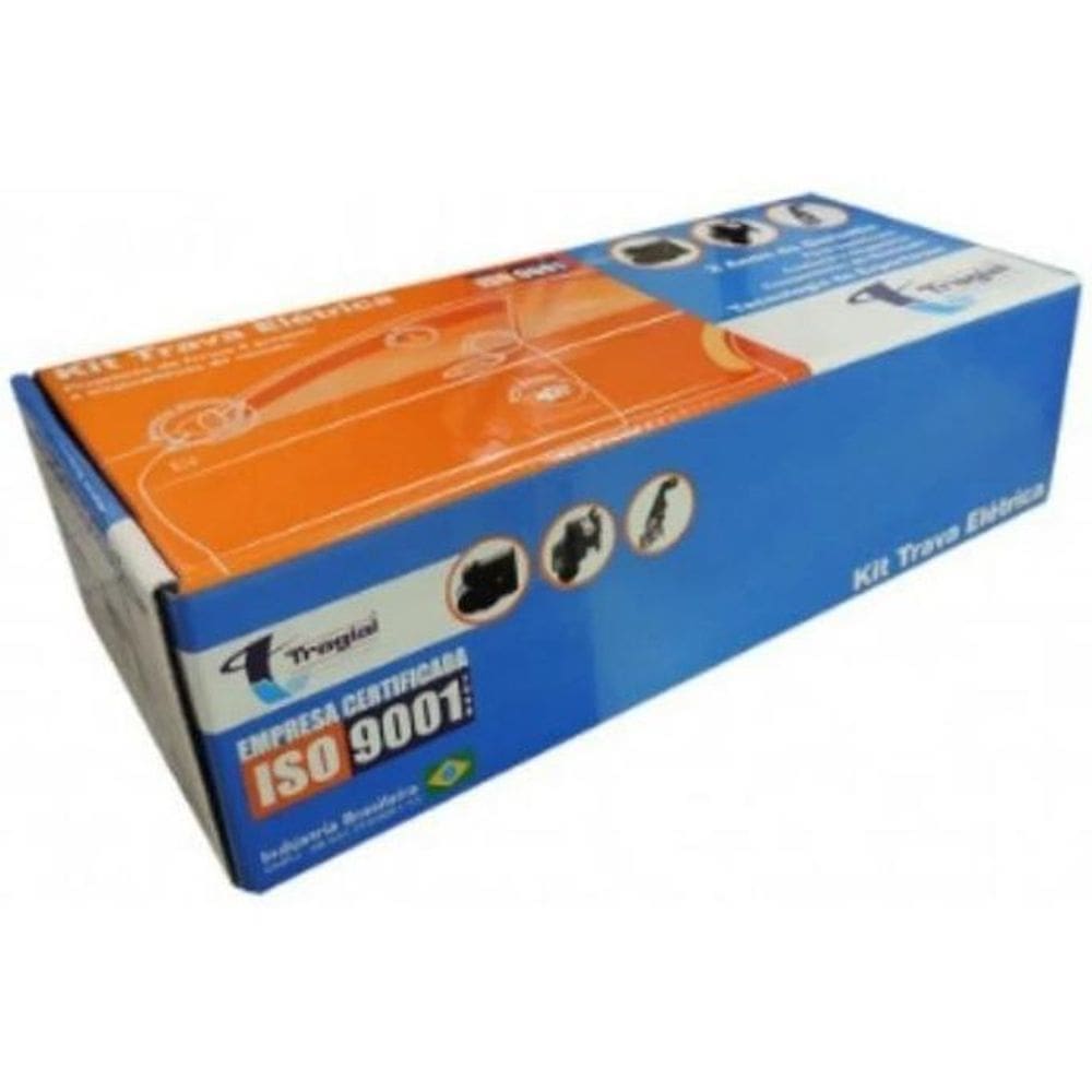 Kit Trava Elétrica Hoggar Boxer Partner 2 Portas Tragial