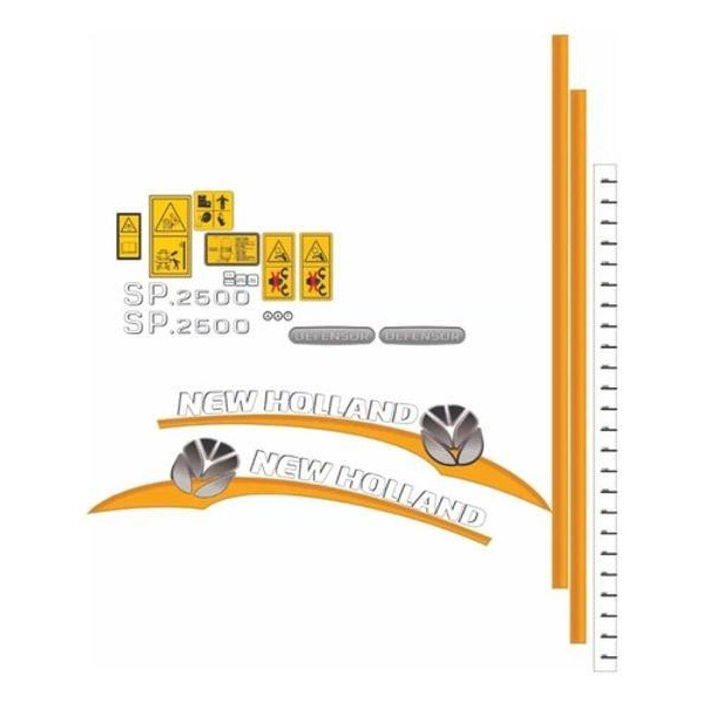 Kit Adesivos Para Pulverizador New Holland Sp 2500
