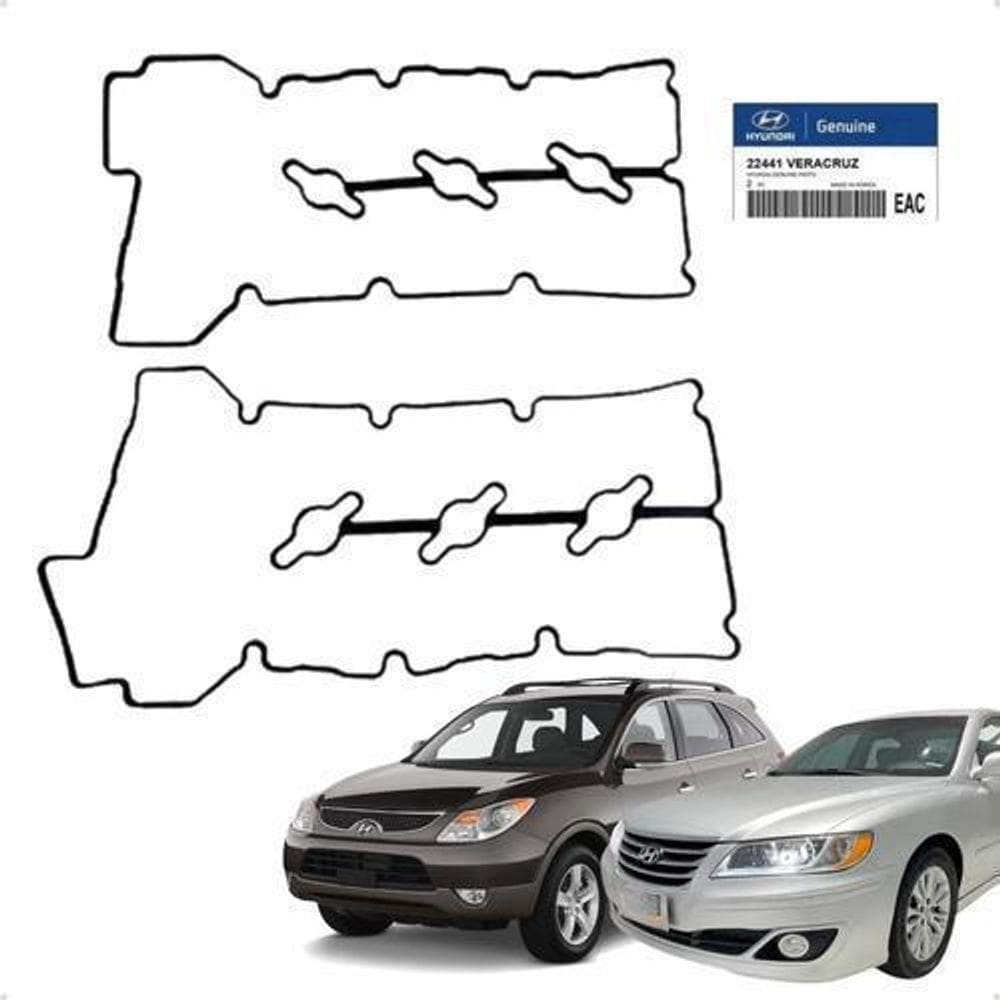 Junta Tampa De Valvulas Vera Cruz 3.8 V6 2007/2010