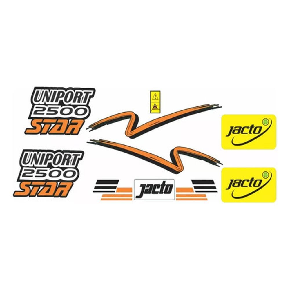Kit Adesivos Compatível Com Uniport 2500 Star