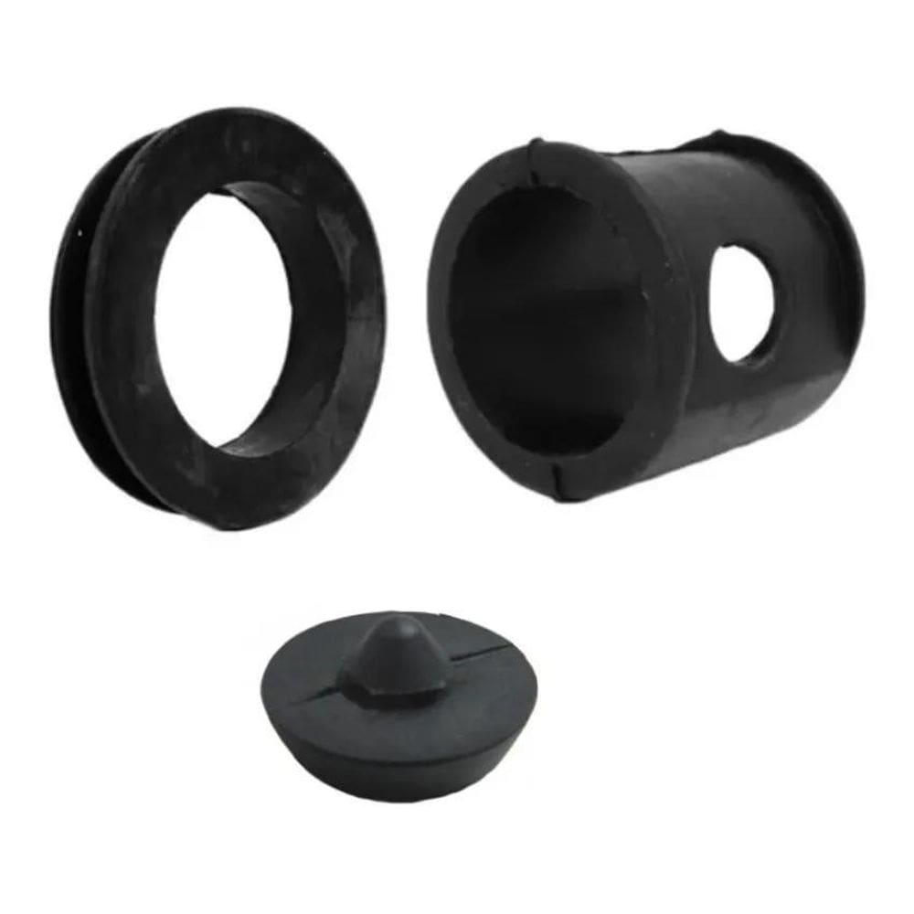 2X Borracha Coluna Direção Vw Fusca 1965 À 1996 Kit Completo