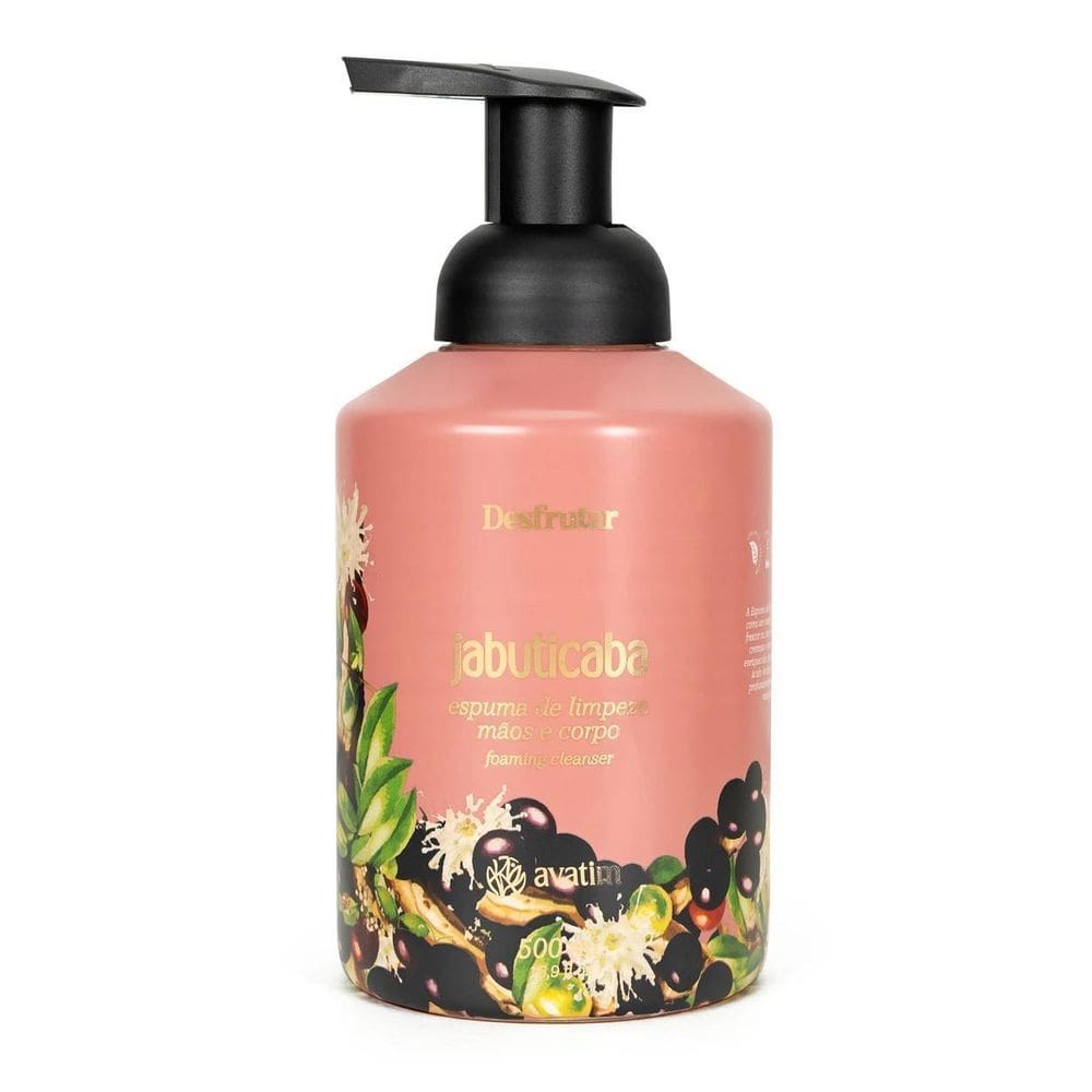 Espuma De Limpeza Desfrutar Jabuticaba 500Ml