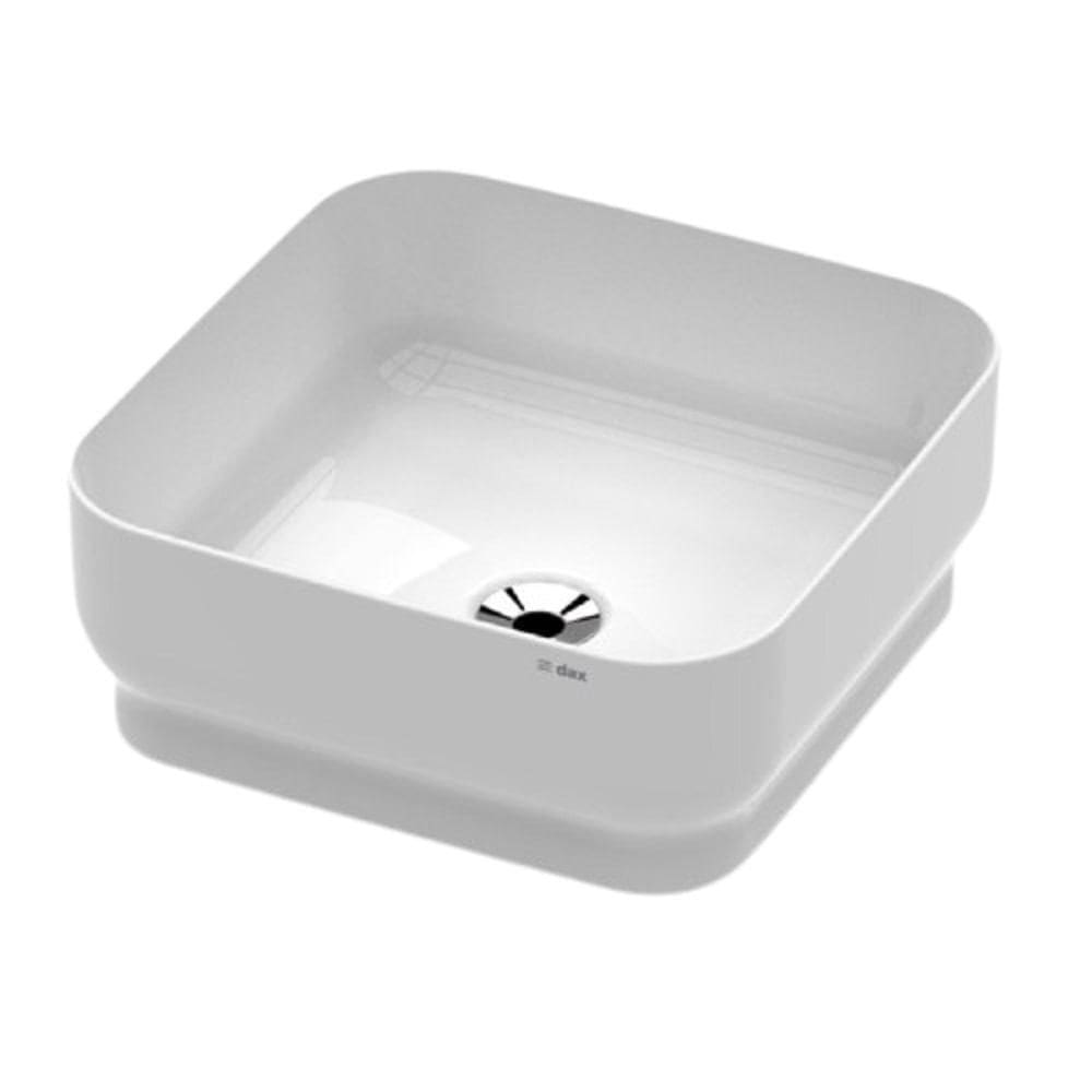 Cuba De Apoio Dax Rubi Fourza 38x38 Branco Brilhante Fz001br