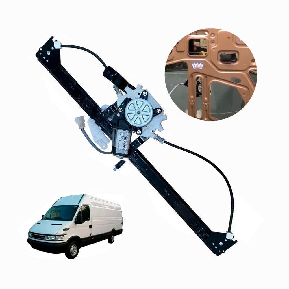 Máquina Vidro Elétrica Daily 1997 À 2007 Esquerda Com Motor