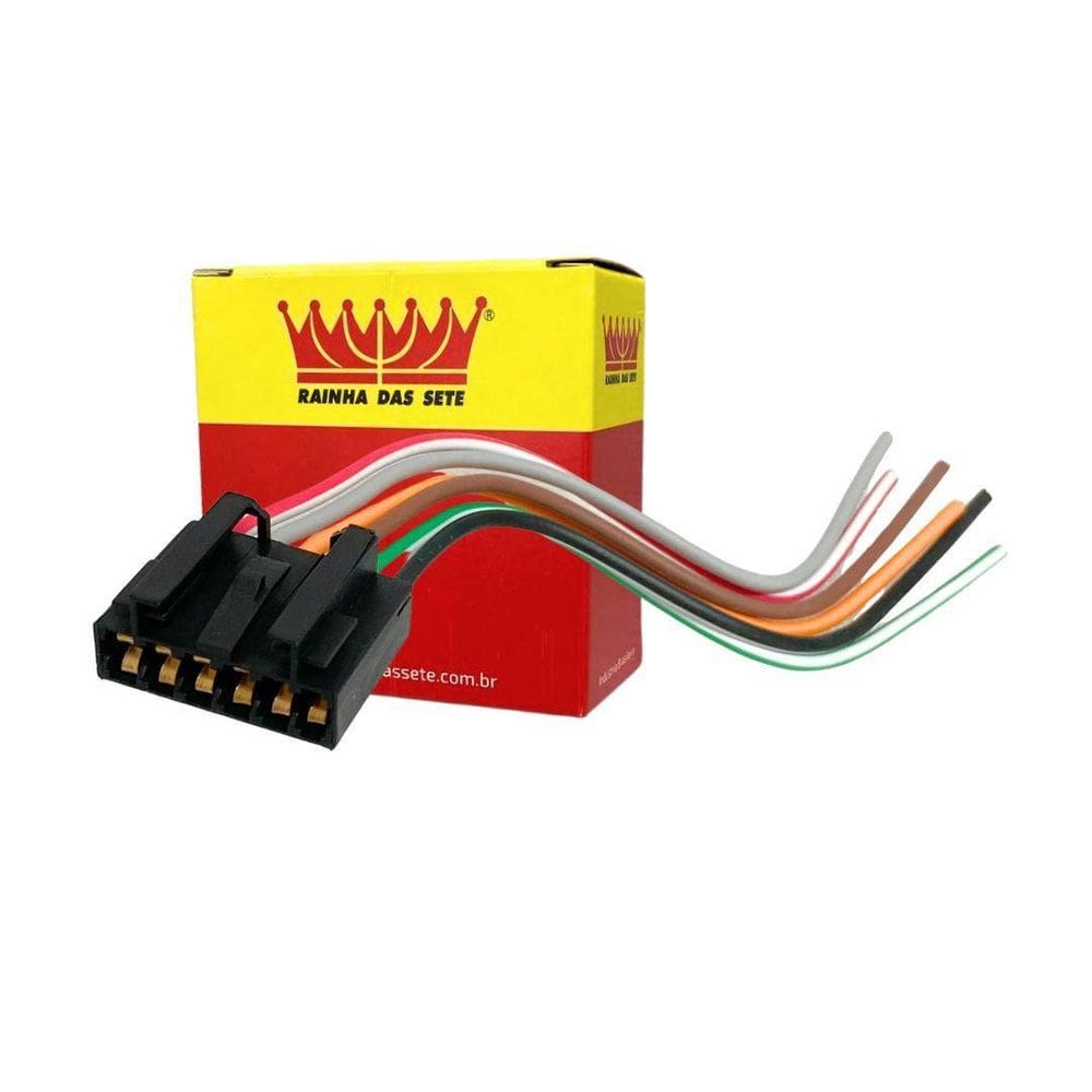 Conector Chicote Lanterna Traseira Para Premio 1984 A 1994