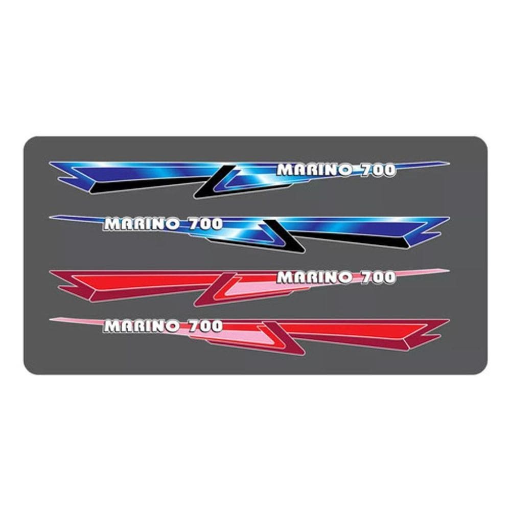 Kit Faixa Adesivo Barco Alumar Marino 600 / 700