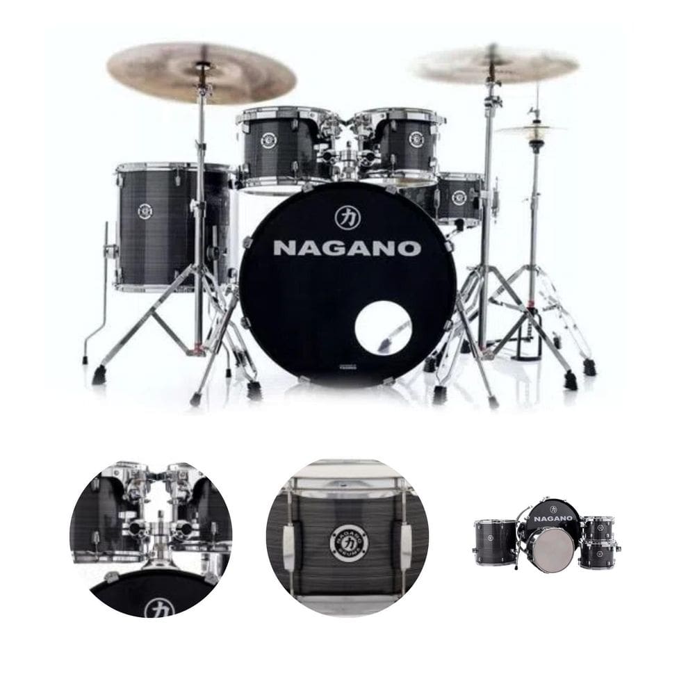 Bateria Nagano Garage Fusion 20 Sv Vintage Stripe