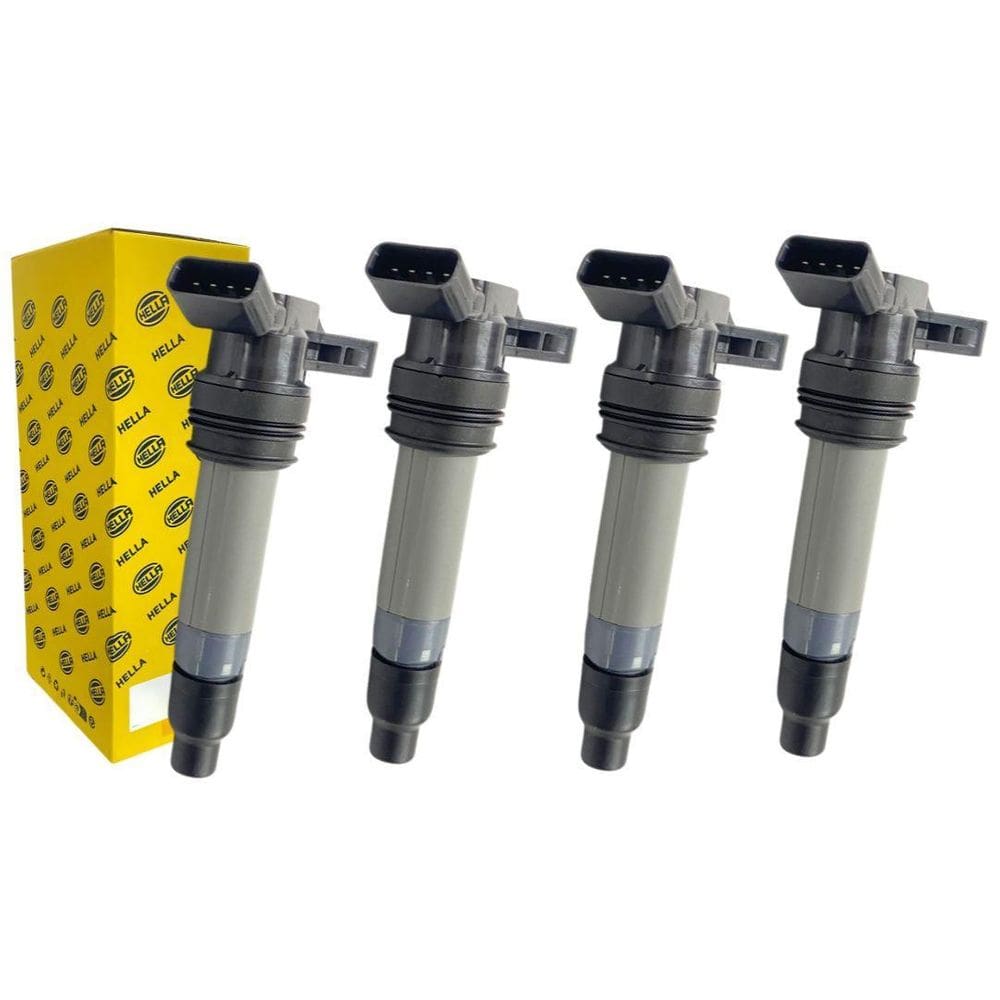 Kit 4 Bobina Ignição Para Volvo S60 S80 V60 Xc60 Xc90 Hella