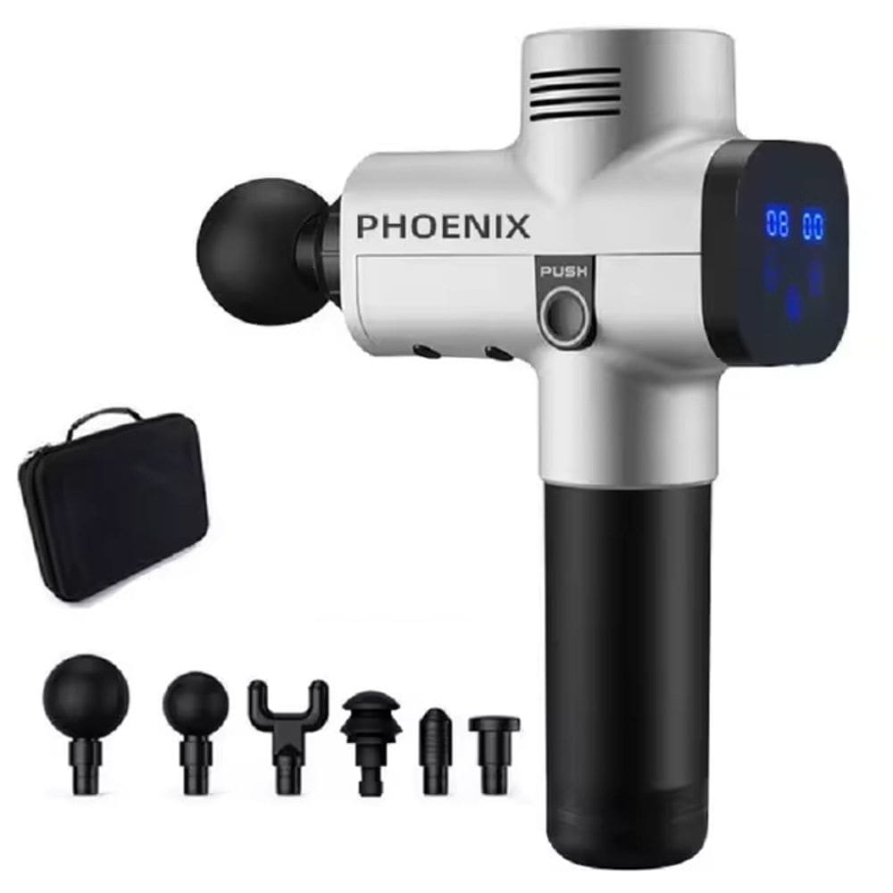 Massageador Phoenix A2 Cinza Com Tela LCD Profissional