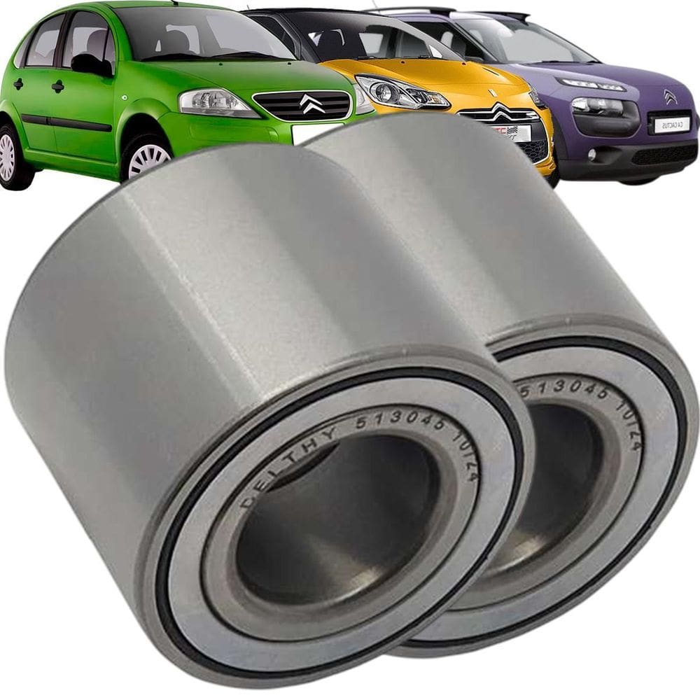 Par Rolamento Roda Traseira C3 C4 208 Ds3 2013 A 2020
