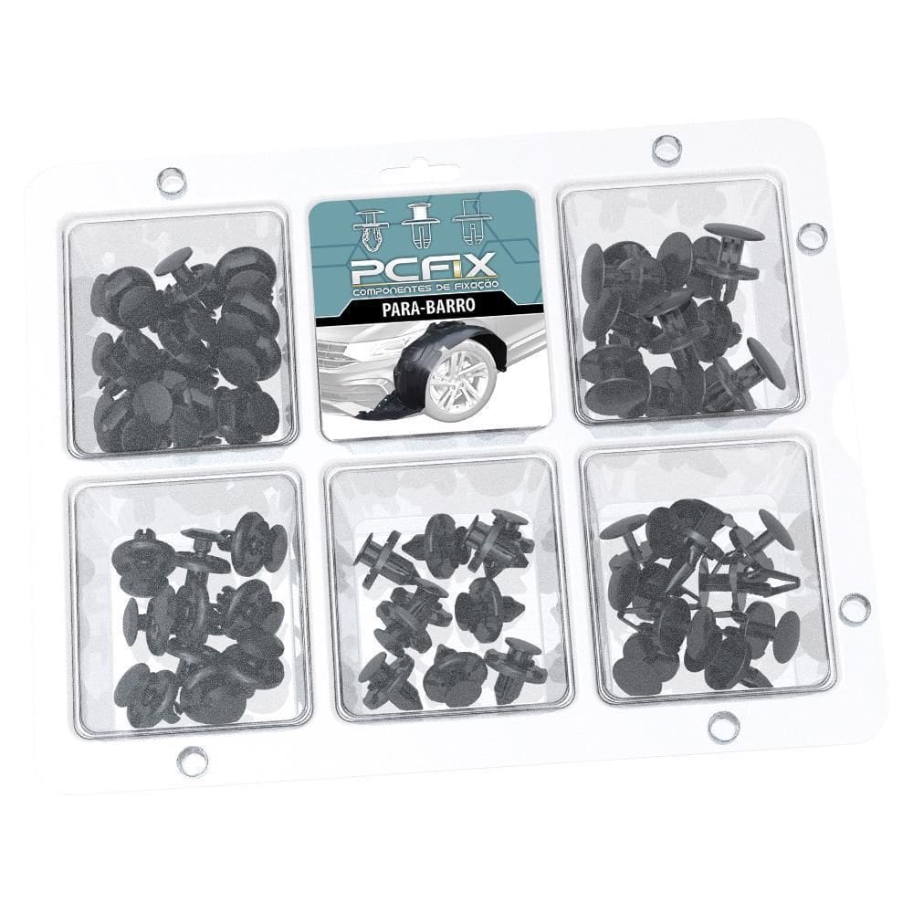 MP - Kit 70 Grampo Presilhas Para Barro Byd H