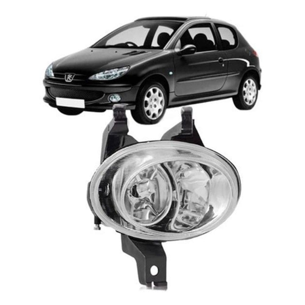 Farol Milha Auxiliar 206 1998 A 2003 Especifico Novo