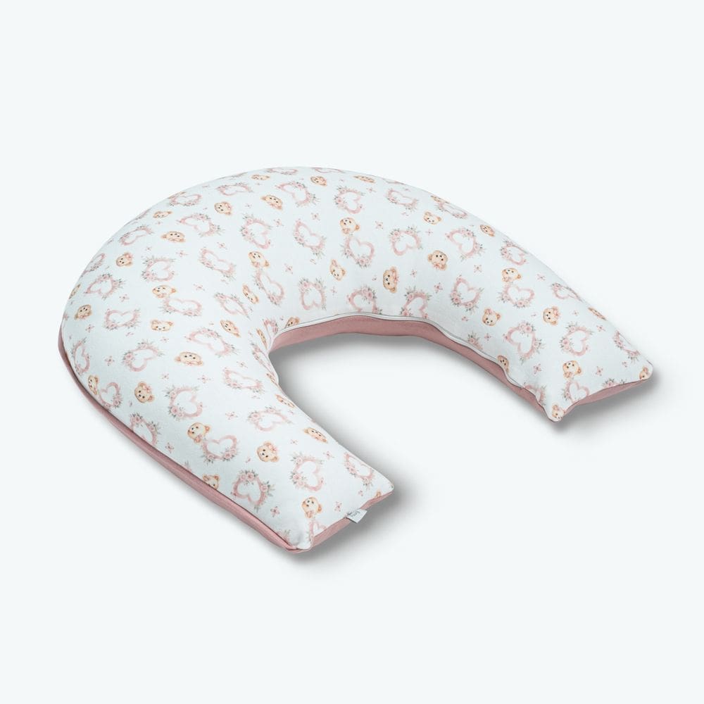 Almofada Amamentação Amor de Urso - Rosa Antigo - Hug