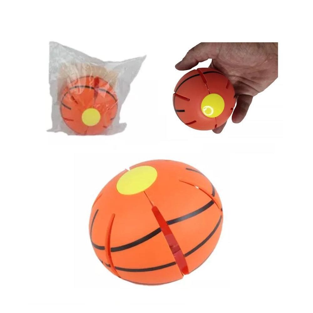 Brinquedo Bola Pula Pula Led Color Basquete Futebol Não Fura