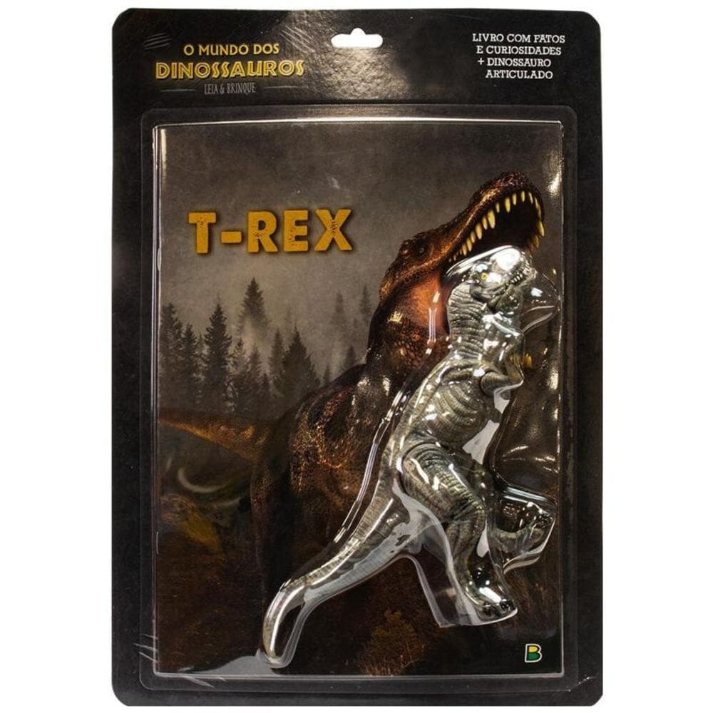 Mundo dos Dinossauros, O - Leia & Brinque: T-REX