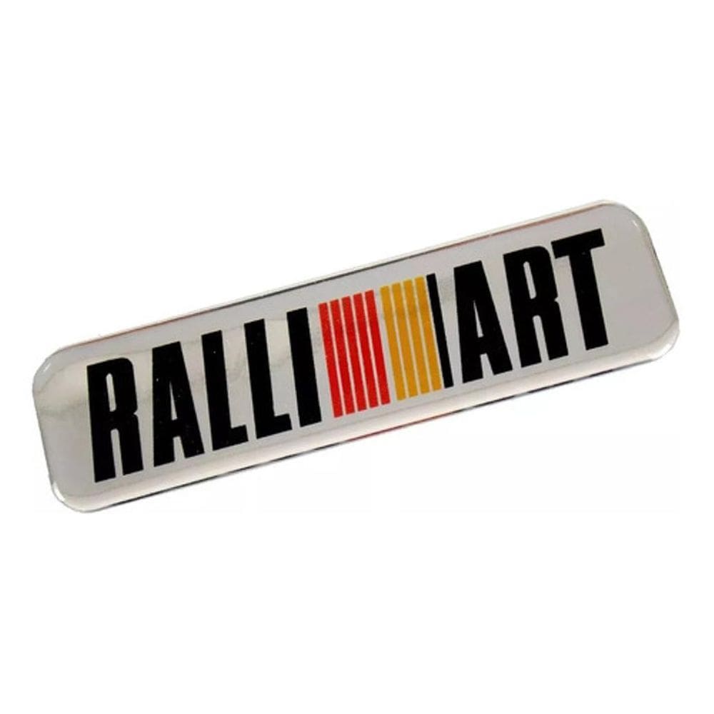 Adesivo Ralliart Resinado 2,6X10 Cms Rs34 Fk