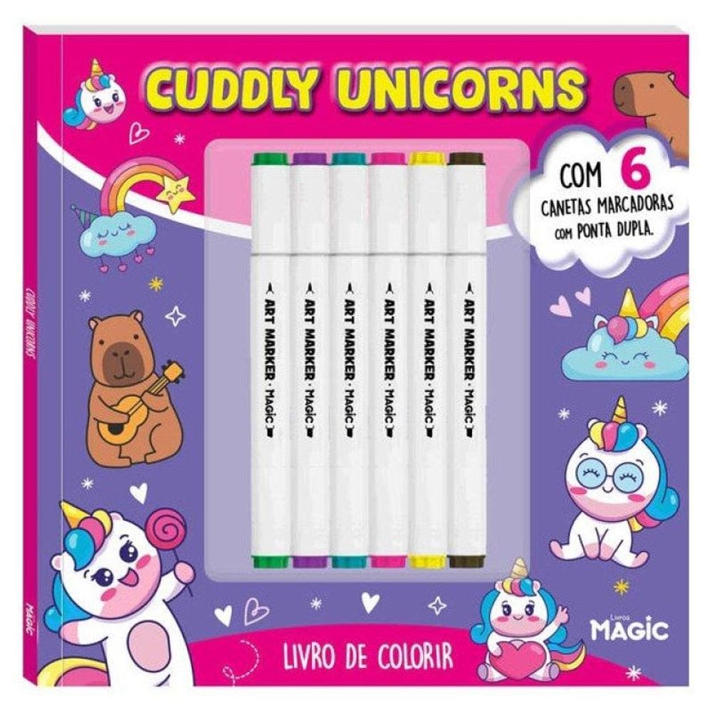 Cuddly Unicorns - Para Colorir