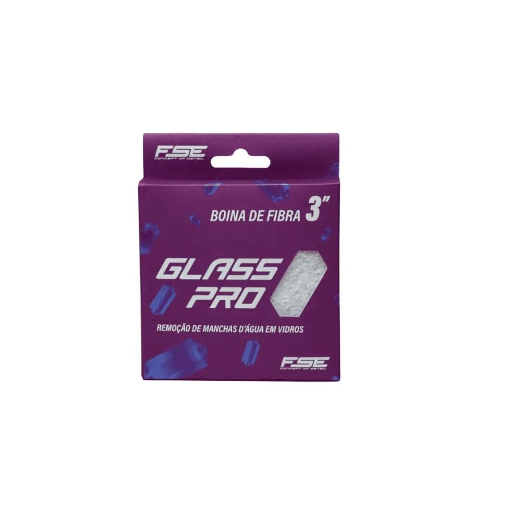 Boina De Fibra Para Polimento De Vidros 3 Glass Pro Soft99
