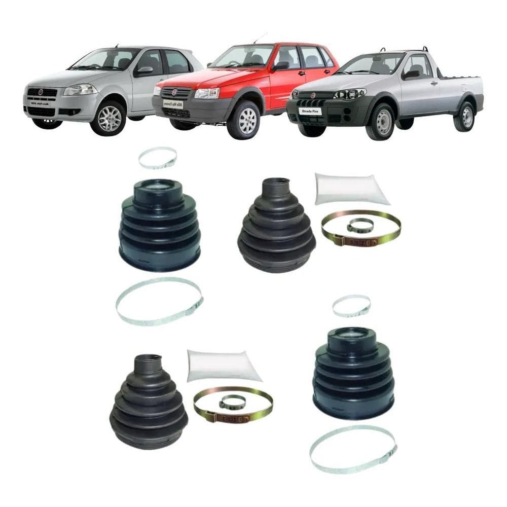 2X Coifa Homocinética Roda Cambio Palio Uno Strada Siena Tip