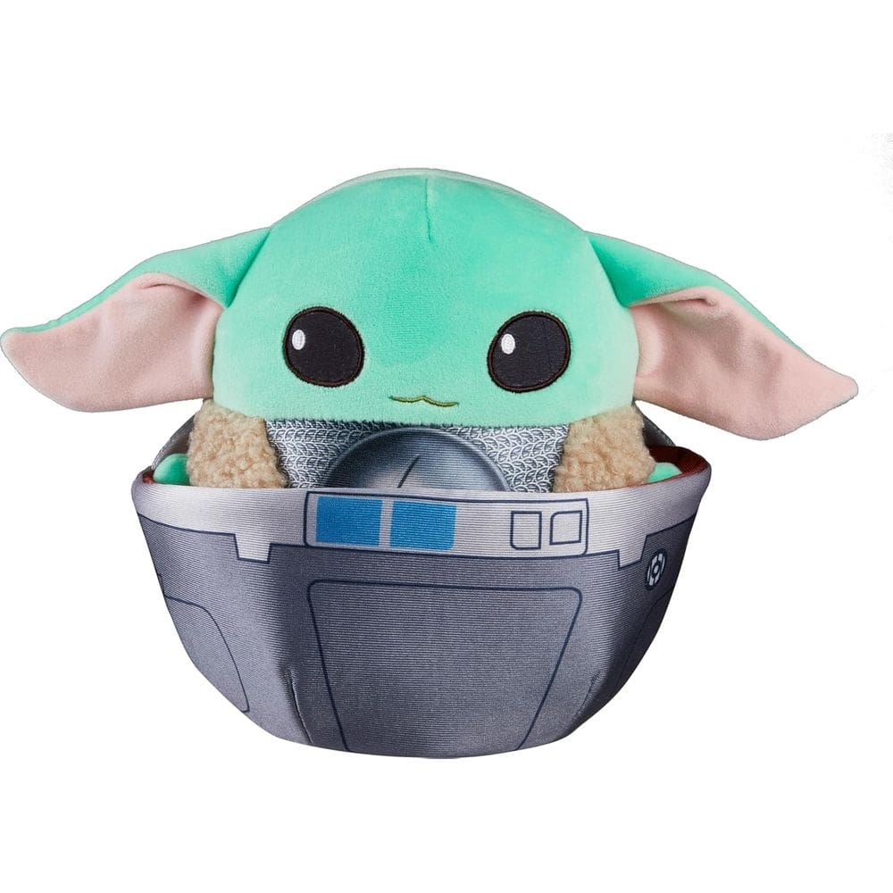 Pelúcia Grogu no Carrinho - The Mandalorian - Star Wars - Cuutopia - HWJ05 - Mattel