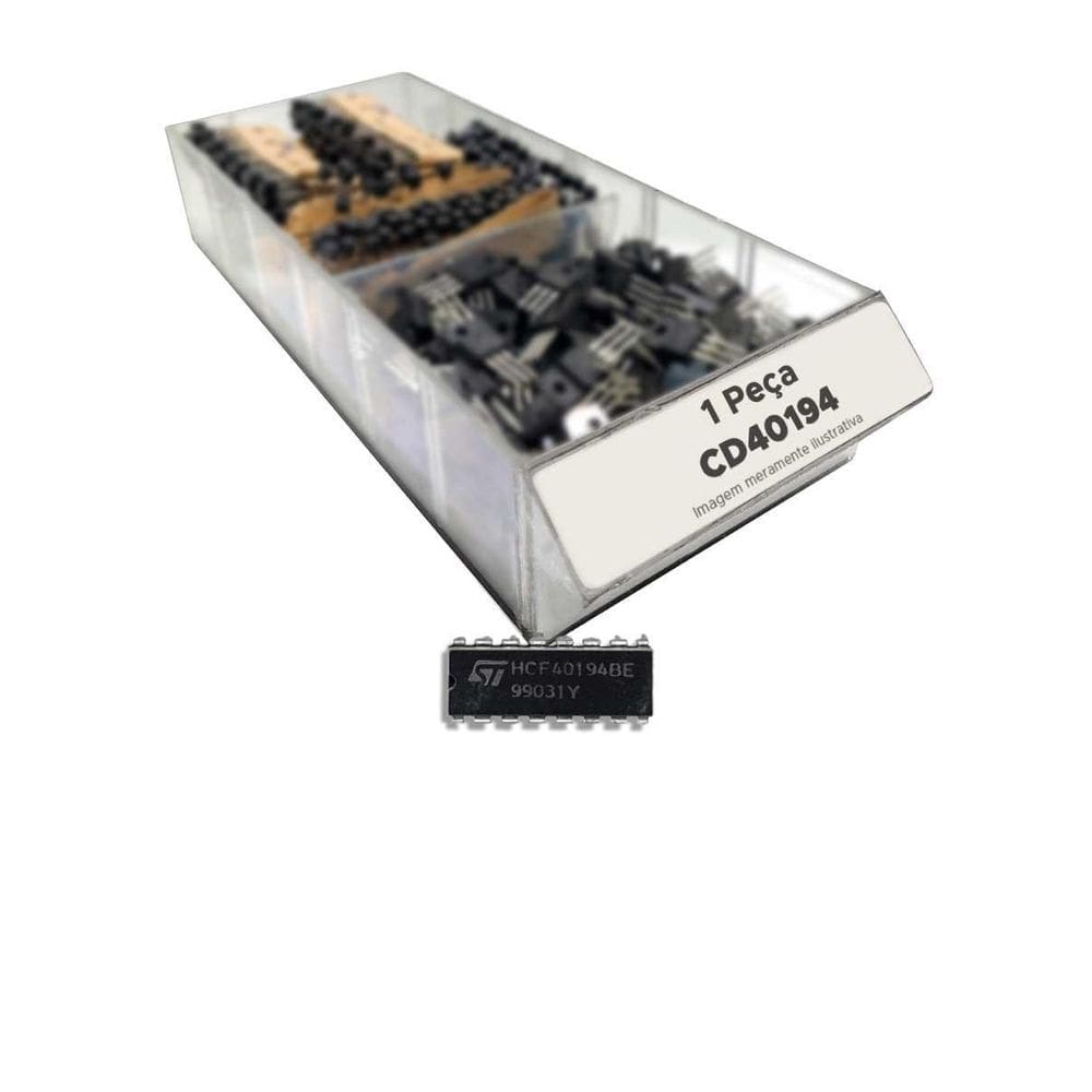 10X Circuito Integrado Cd40194 Cd 40194 - Dip16