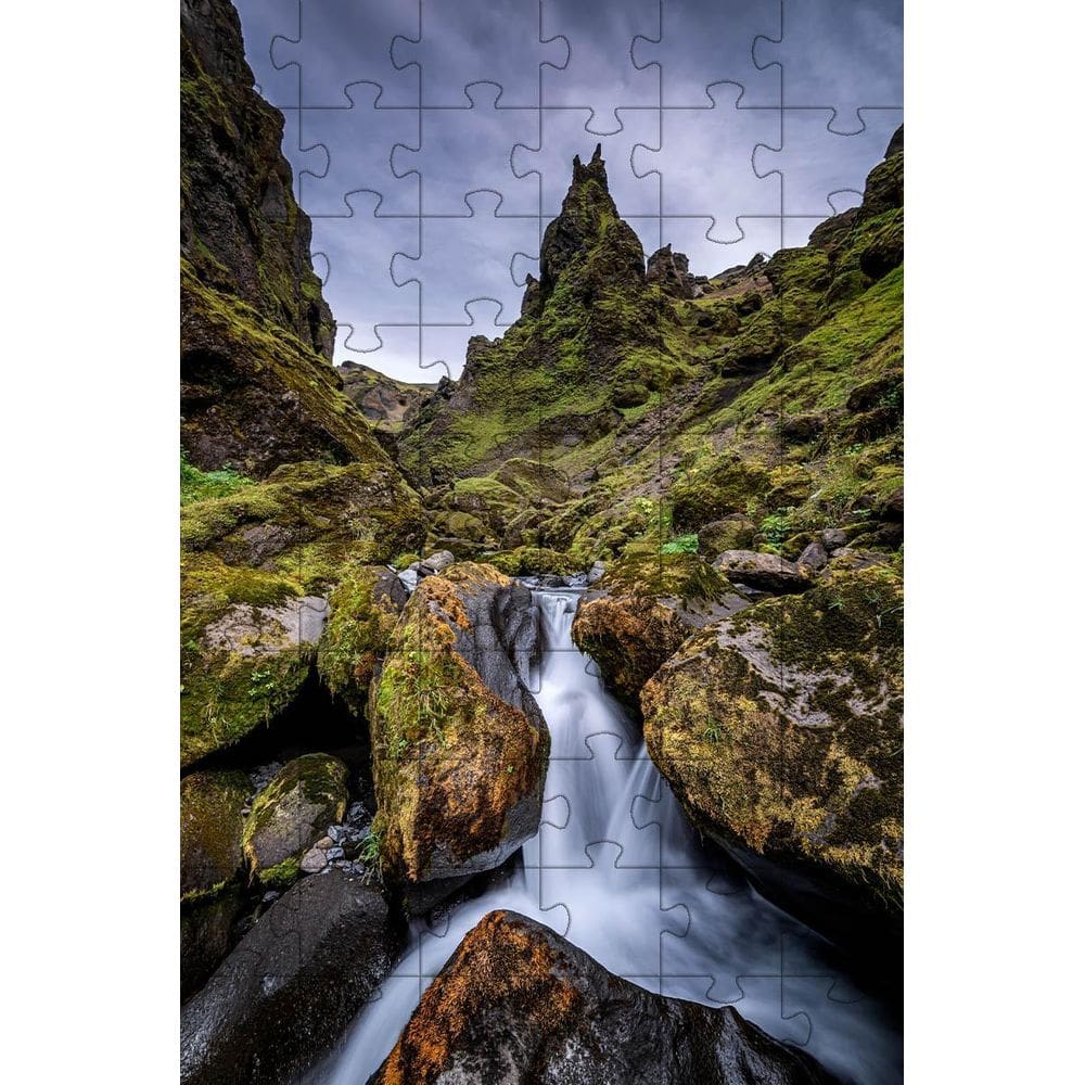 3 Quebra-Cabeças Lindas Cachoeiras Inclusivo E Inteligente