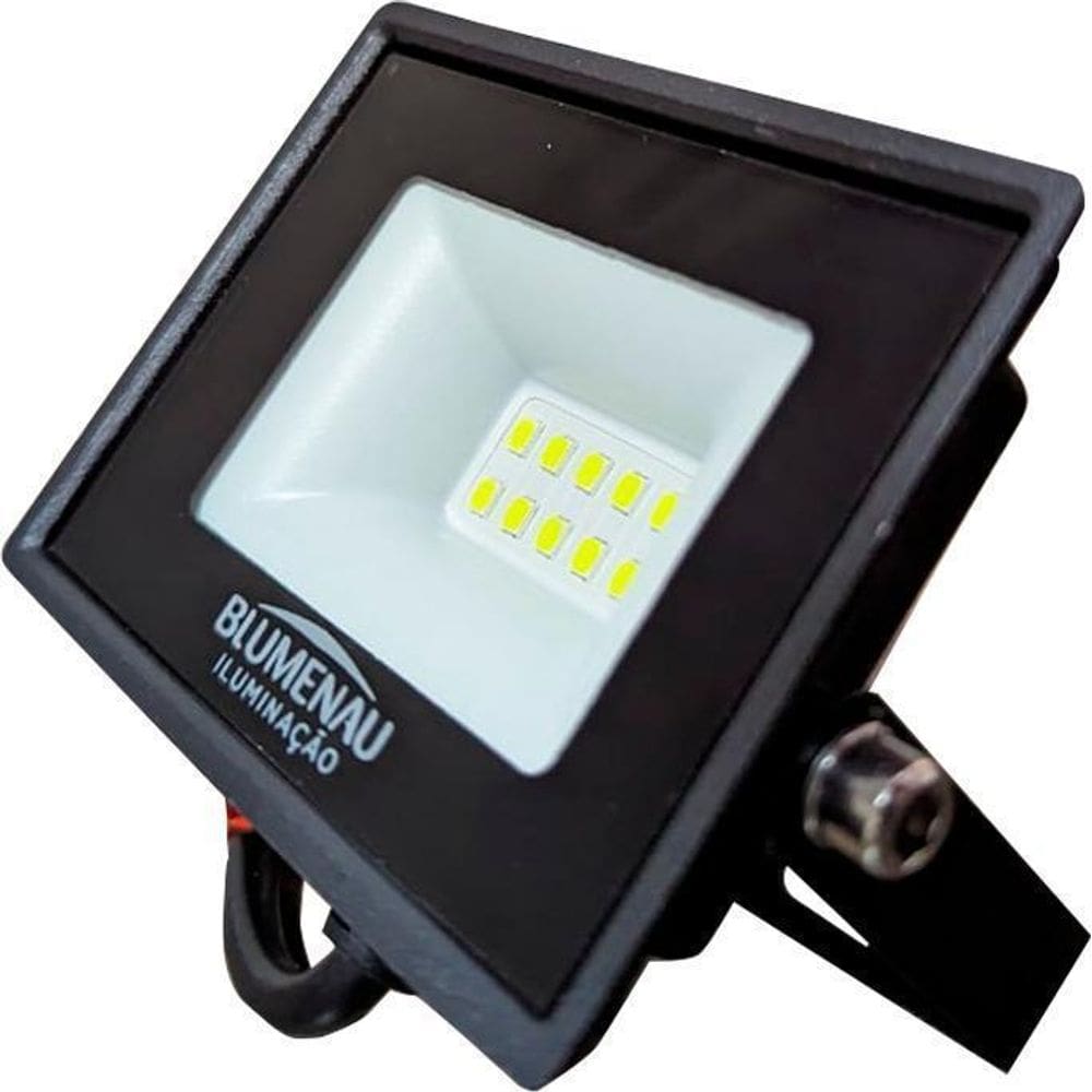 Refletor Holofote 10W Luz Verde A Prova D` Agua 110/220