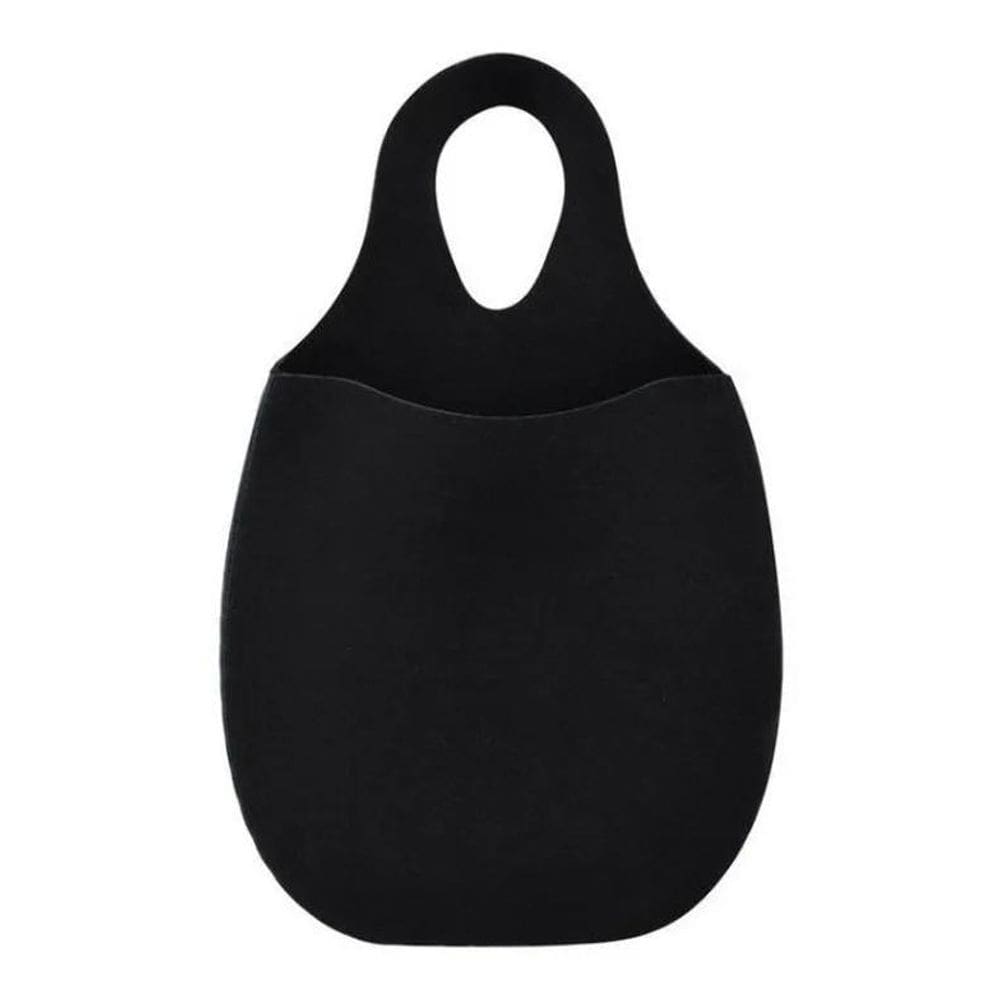 2X Lixeira Para Carro Preta Lisa Universal Resistente A Água