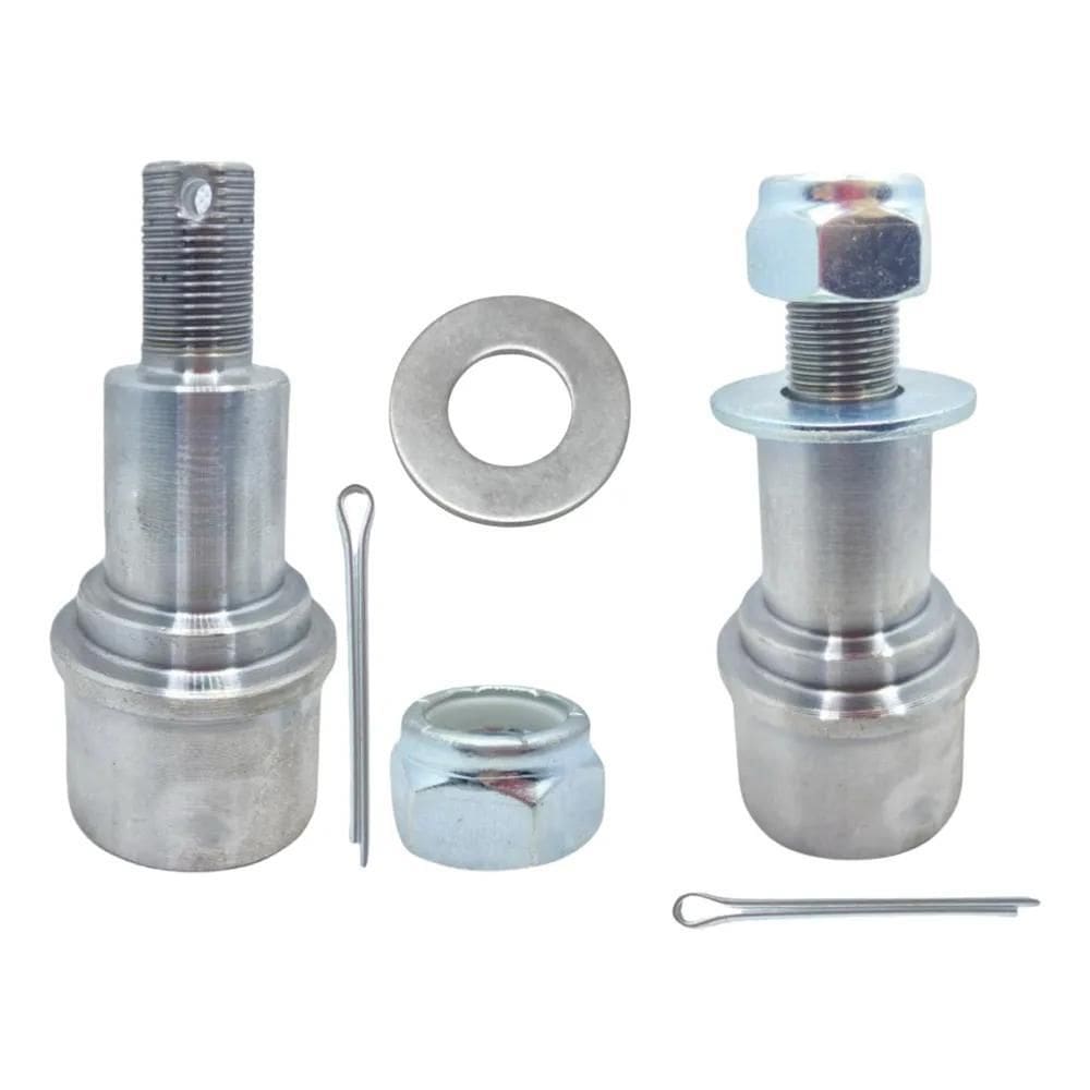 2X Par Ponta De Eixo Completo Ponteira Cubo Carretinha Reboq