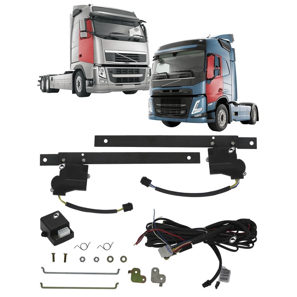 Kit Trava Elétrica Tragial Tvfh Volvo Linha Fh E Fm 24V 2
