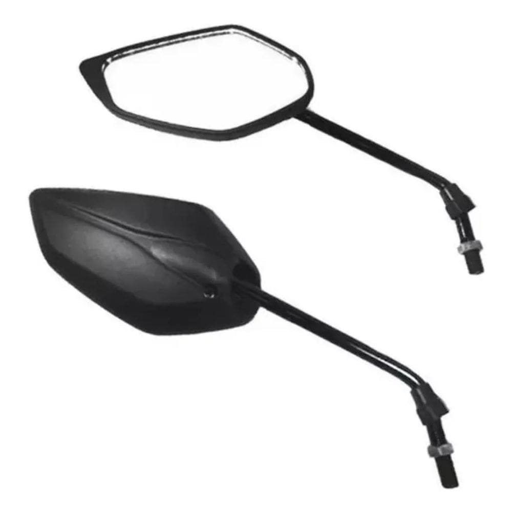 2X Retrovisor Mod Fazer 15 Xtz 125 Xtz 250 Ybr Factor 150 Fu