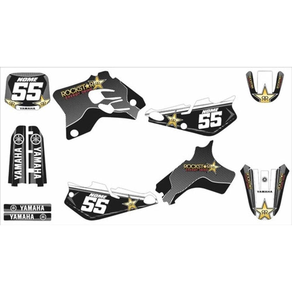 Kit Adesivo Moto Cross Trilha Yz 80 Personalizado Modelos
