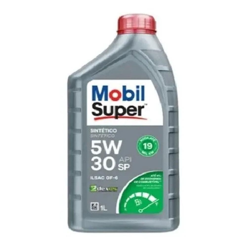 2X Oleo Mobil Super 5W30 Sintético Dexos 1 Api Sp 1Lt