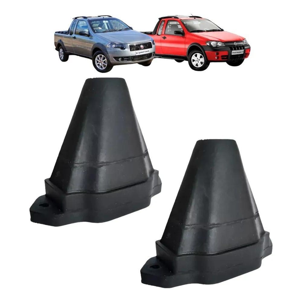 2X Par Batente Suspensão Traseira Strada Trekking Working Ad