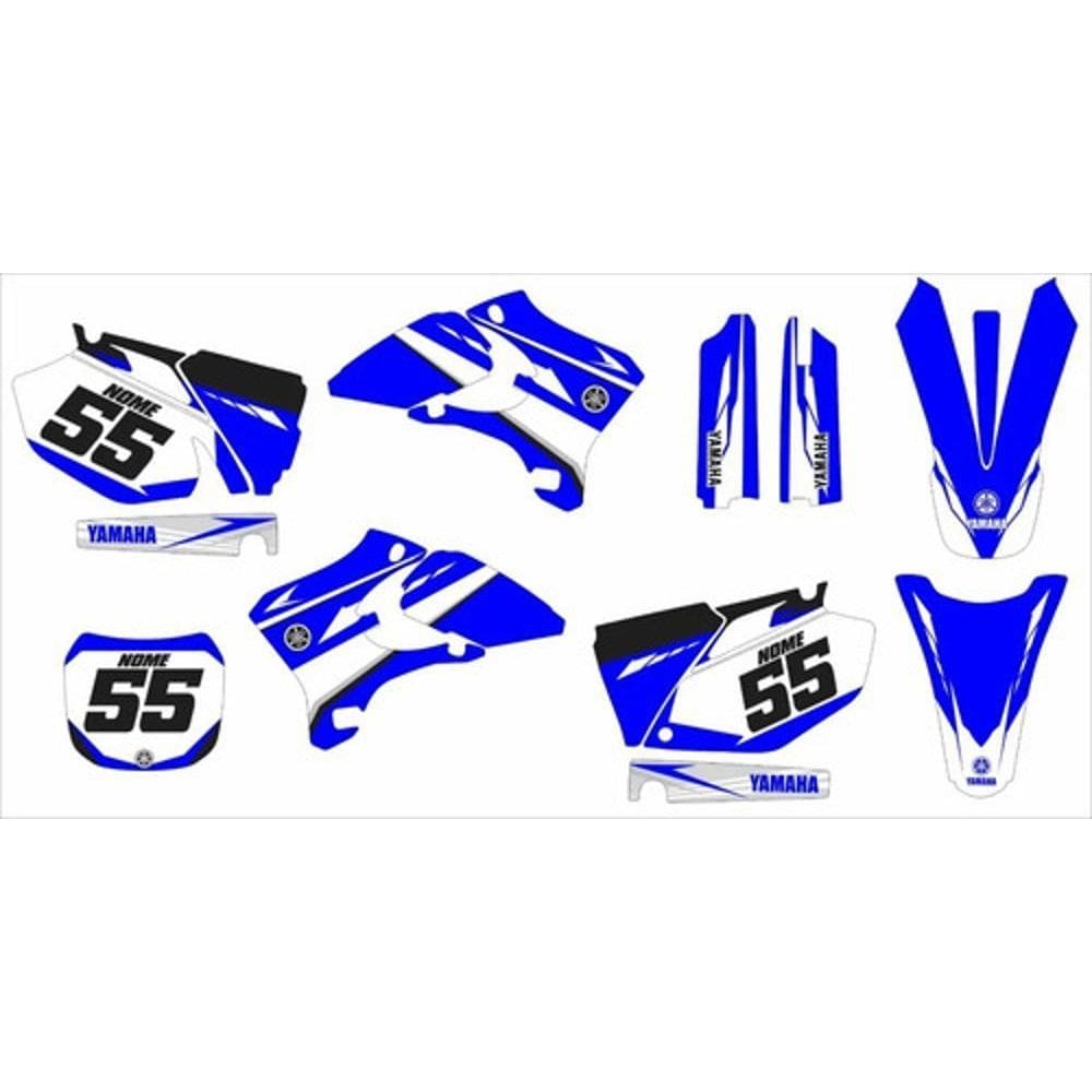 Kit Adesivo Moto Cross Trilha Yz 450F 250 2003 A 2005 Lm267