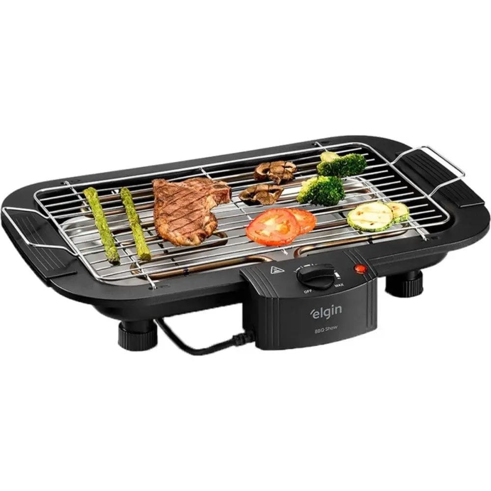 Churrasqueira Elética Elgin Bbq Show 42CHU200 Preta