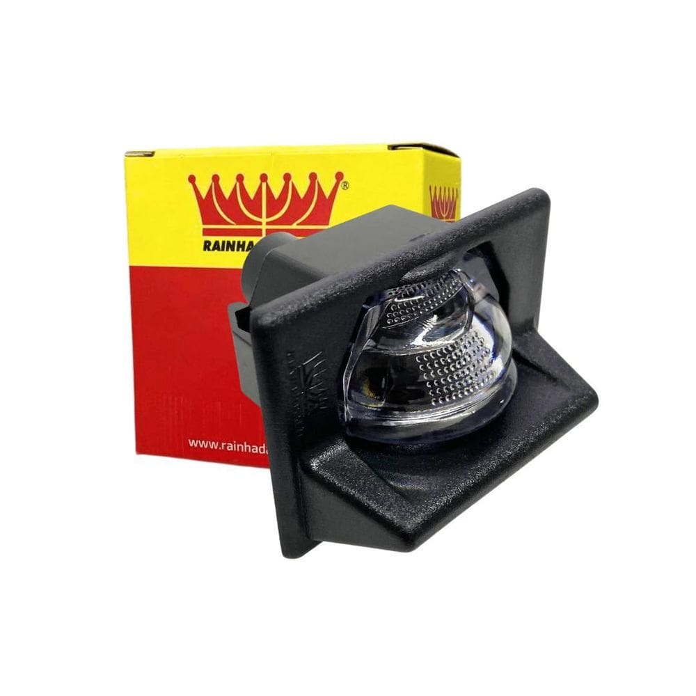 Lanterna Luz Placa Para Fiat Uno 1984 A 2002 Com Soquete