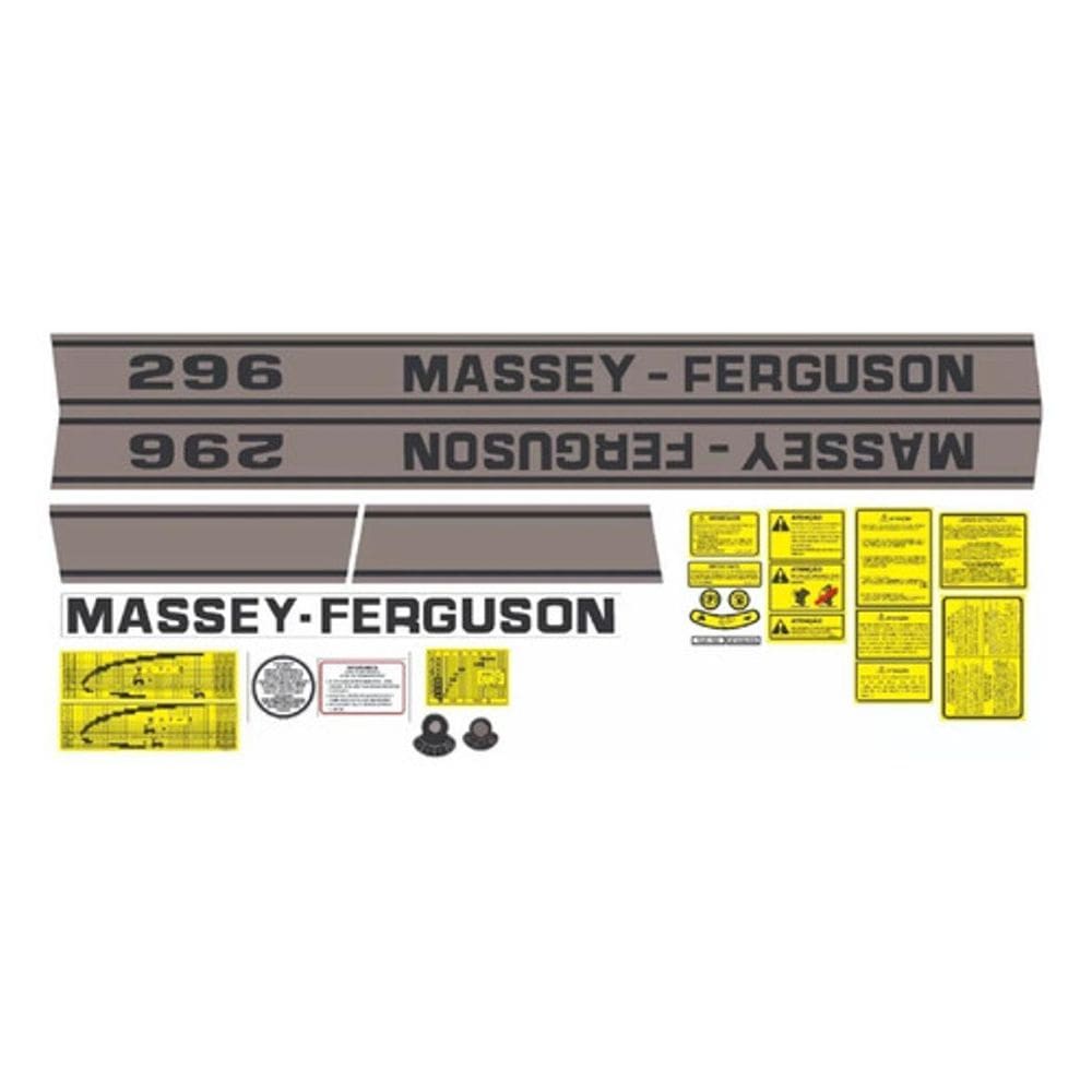 Kit Adesivos Massey Ferguson 296